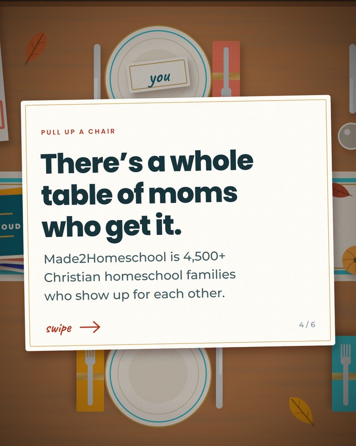 Slide 4: Carousel · Pull up a chair (the mom's pain point)