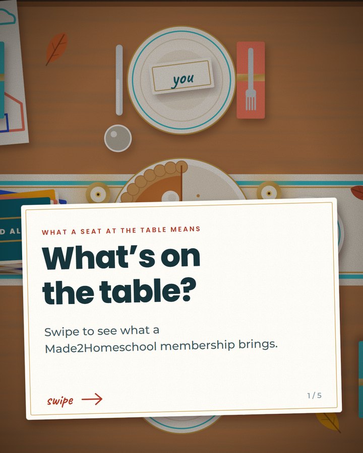 Slide 1: Carousel · What's on the table (what membership includes, no prices)