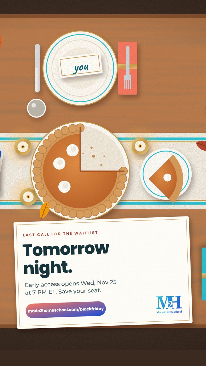 Last call story: Countdown and last-call stories · Nov 20 to Nov 25 (no discount shown)
